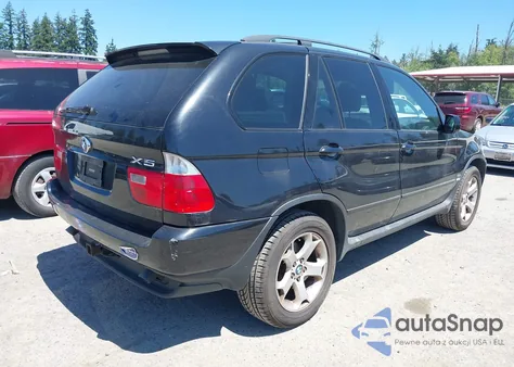 2005 BMW X5 3.0I from USA, damaged, VIN 5UXFA13505LY10480